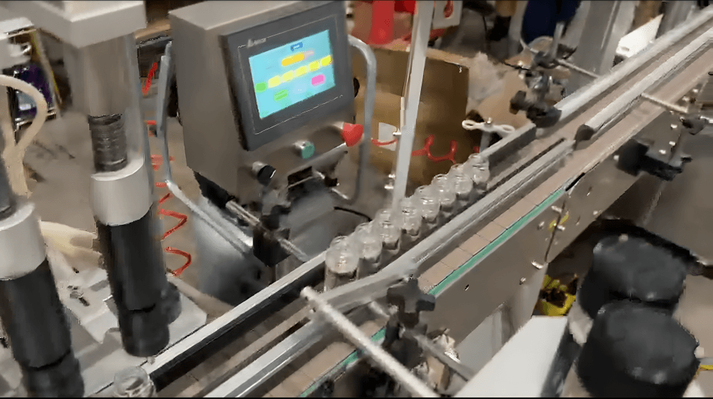 Automatic Vial Filling Line Integration