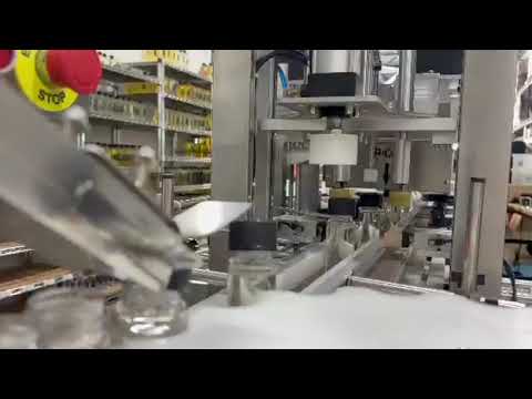 Automatic Linear Capping and Sealing Machine Demonstration